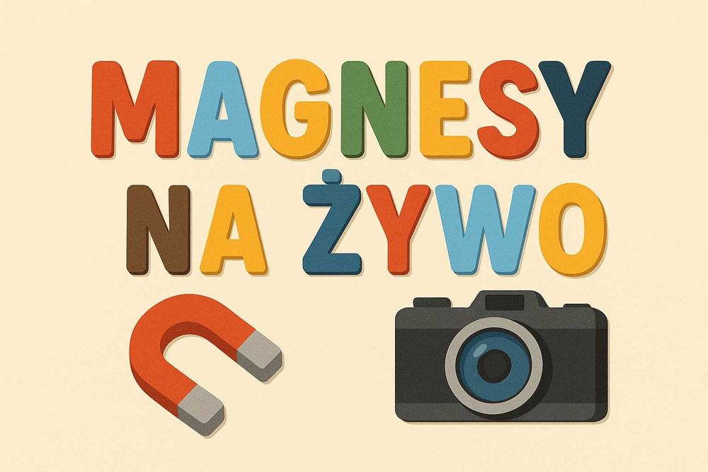 Fotobudka - magnesy na żywo - nowość na rynku!