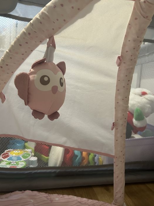 Mata dla niemowlaka chicco różowa