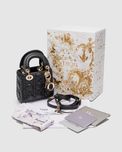 Сумка Christian Dior Micro Lady Dior Bag Black (Оплата при отриманні)