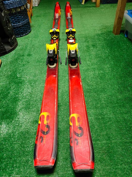 Narty zjazdowe + wiązania. Salomon 180 cm  Bdb. stan!