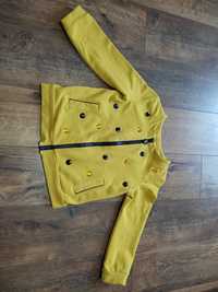 Bluza bomberka dziewczęca Coccodrillo 110cm 5lat żółta