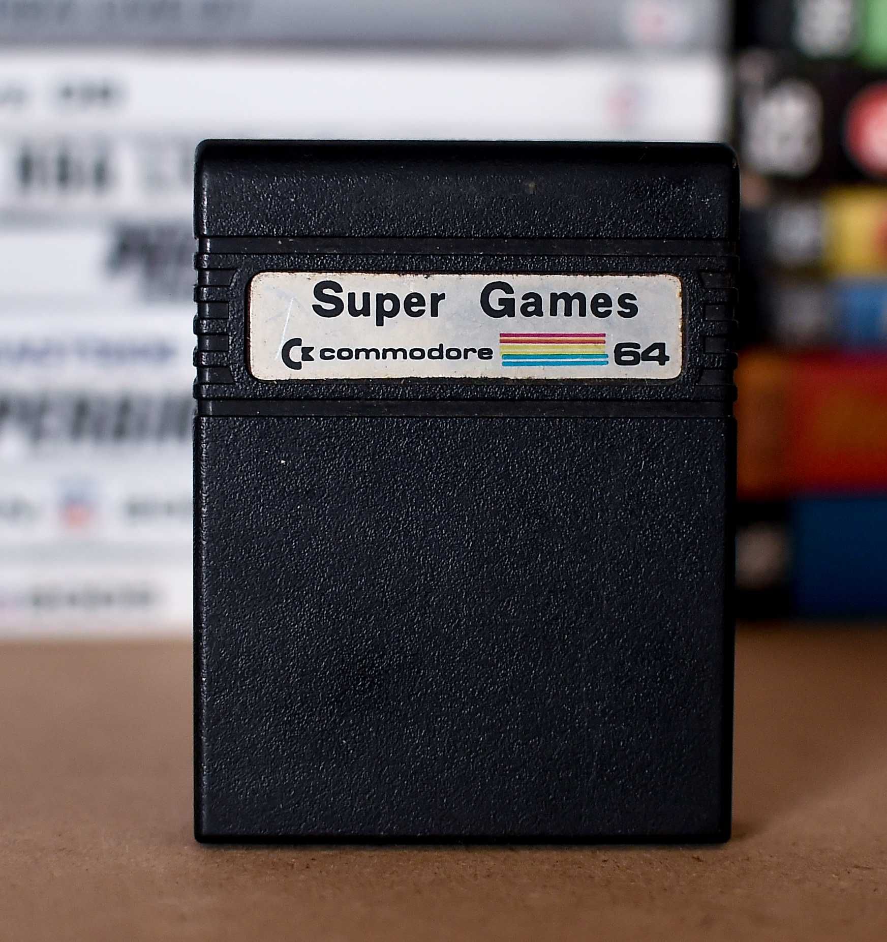 Kartridź Commodore 64 - Super Games