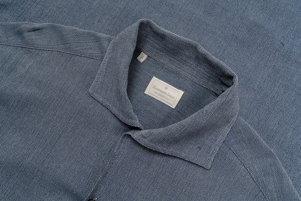 ERMENEGILDO ZEGNA soft Vintage shirt  чоловіча сорочка