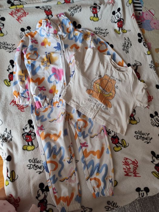 Костюм двухнитка топ піжама рубчик 128