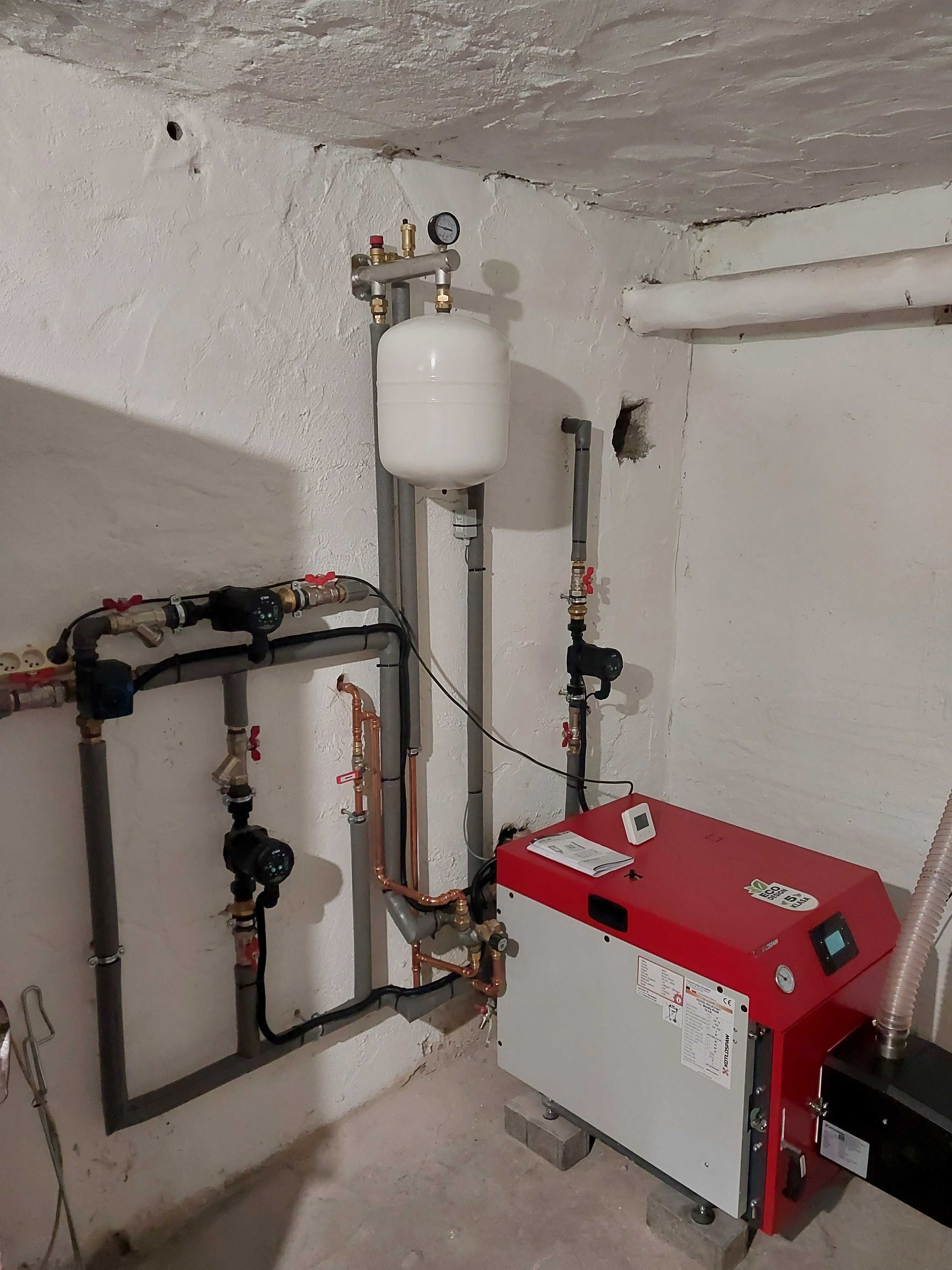Kocioł z montażem Kotłospaw Slimko 12kW na Pellet Ciepłe Mieszkanie
