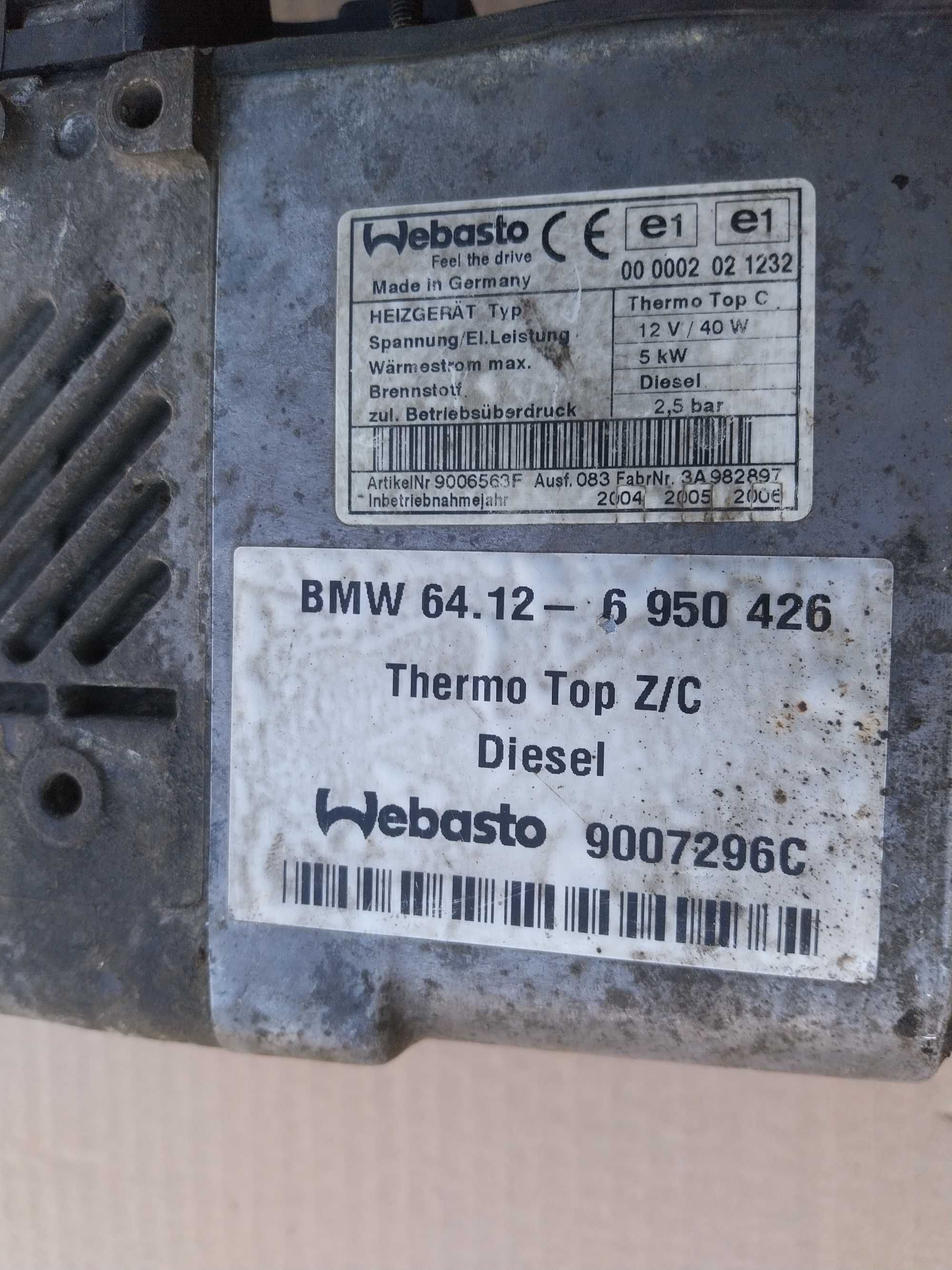 Webasto Diesel M47 M57 BMW E60 E61 E63