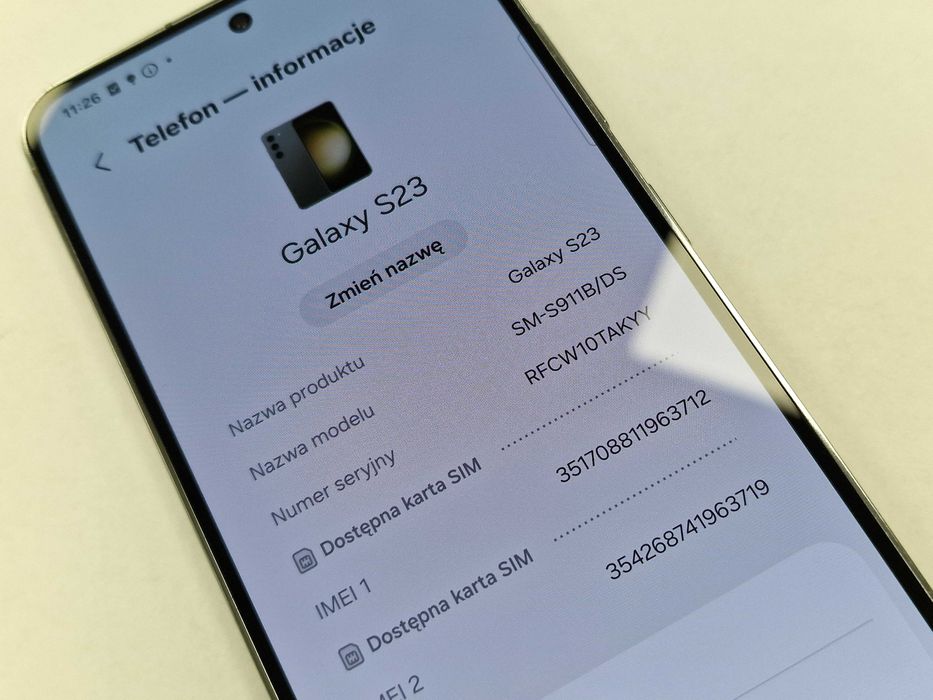 Samsung Galaxy S23 Dual SIM/ 8GB/ 256GB/ Grade A-/ Green + ładowarka