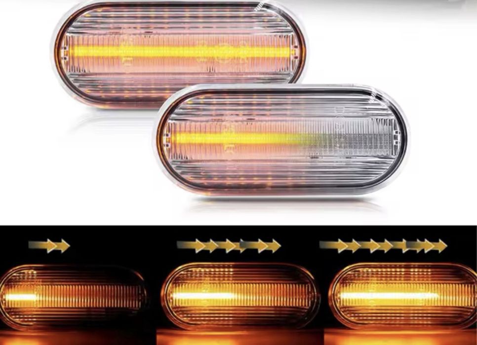 led поворотник Volkswagen transporter T5 освітленя мот