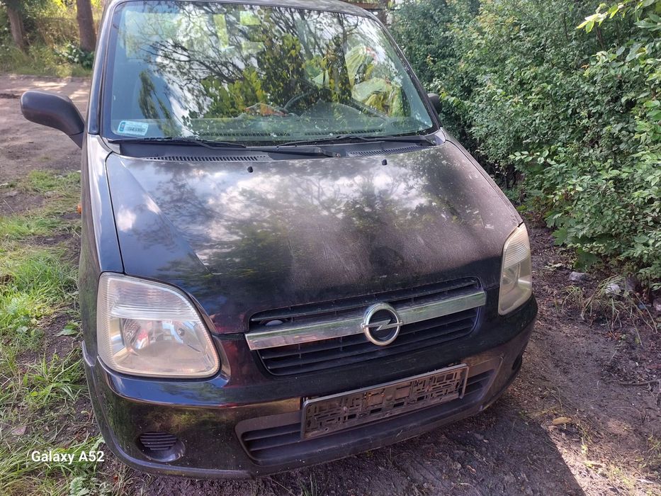 Zderzak OPEL AGILA 1,2B 03R. maska,lampy,drzwi,klapa.....