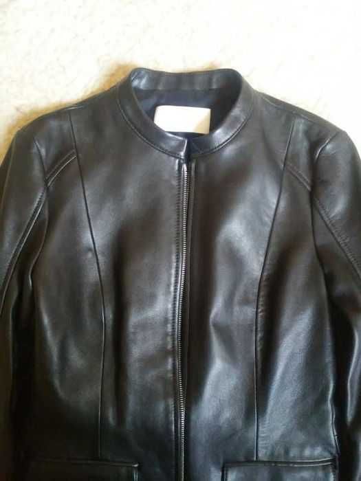Hugo Boss, nowa kurtka ze skóry, 34