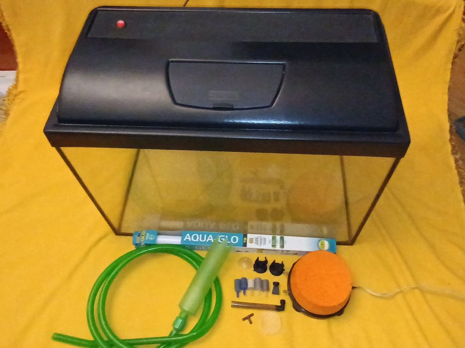 Аквариум Природа 60л. Микрокомпрессор МК-2 для аквариума.