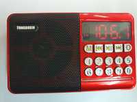 Радіоприймач FM з MP3 USB TF радиоприемник с фм мп3 18650 акум.