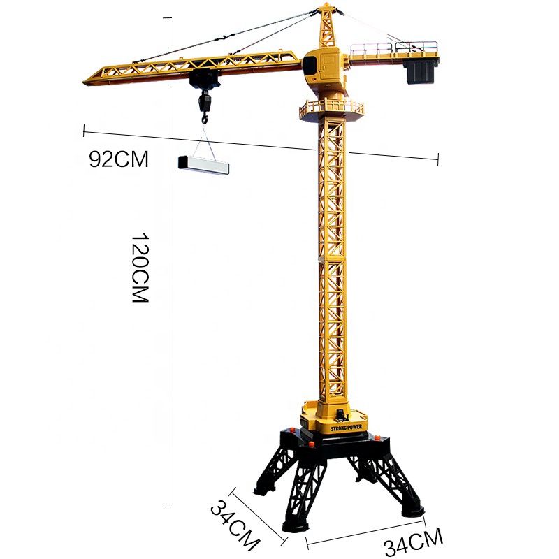 Guindaste Grua Torre Huina 1585 12 canais 2.4Ghz