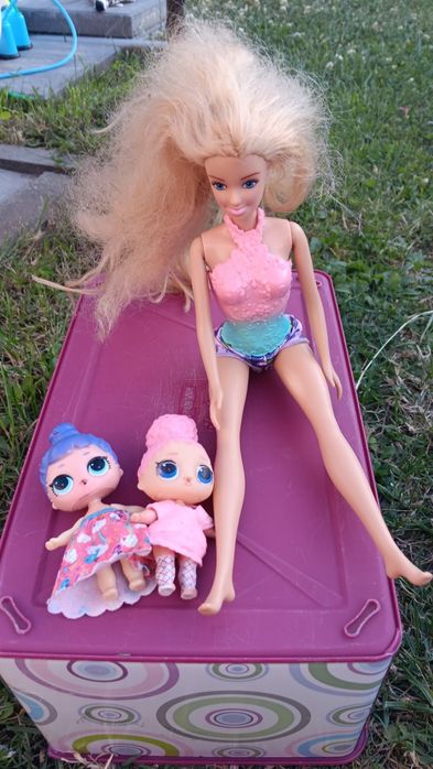 Lalka lalka barbie dziecko dziewczynka zabawka akcesoria