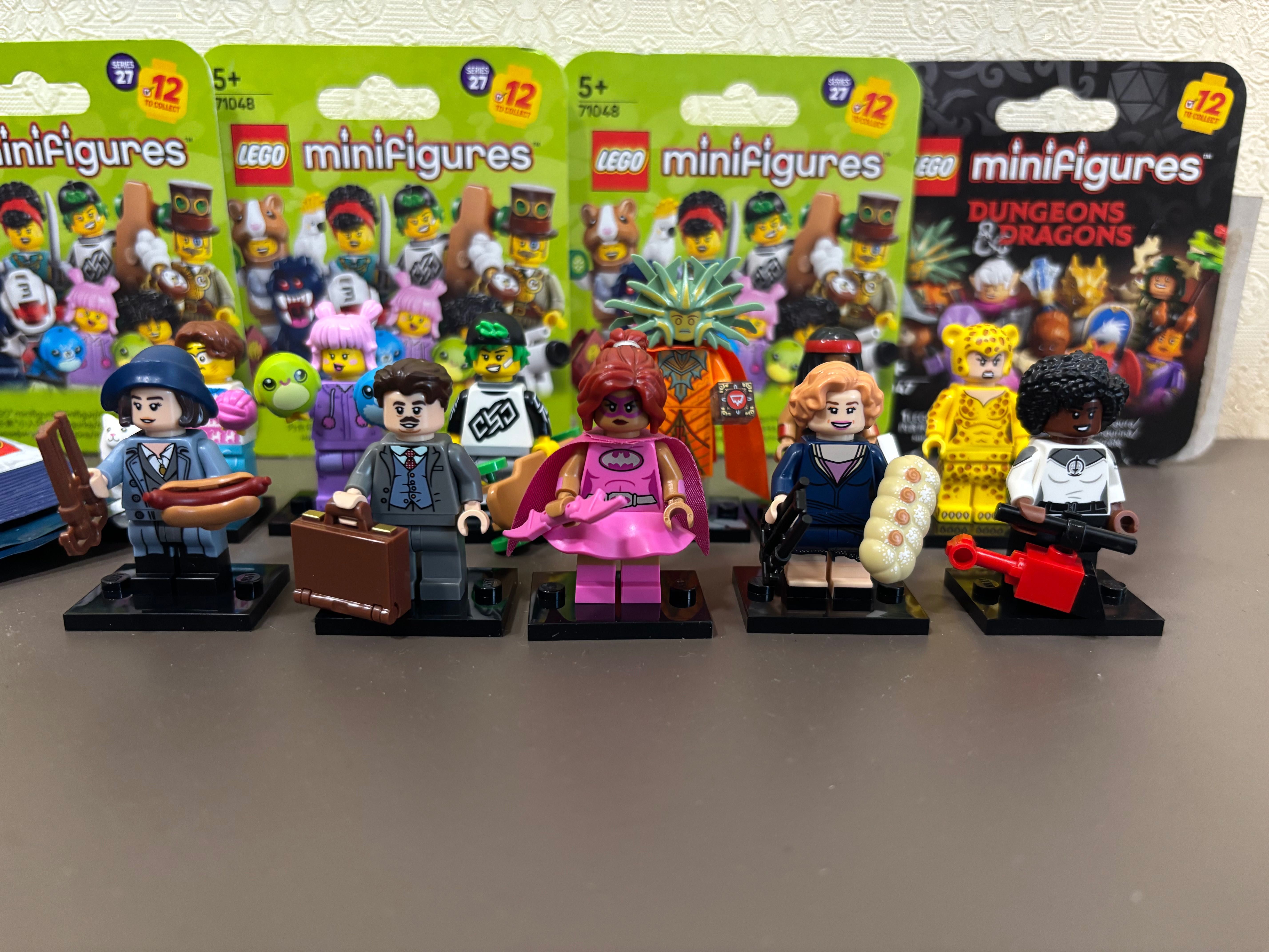 Lego minifigures з різноманітних серій