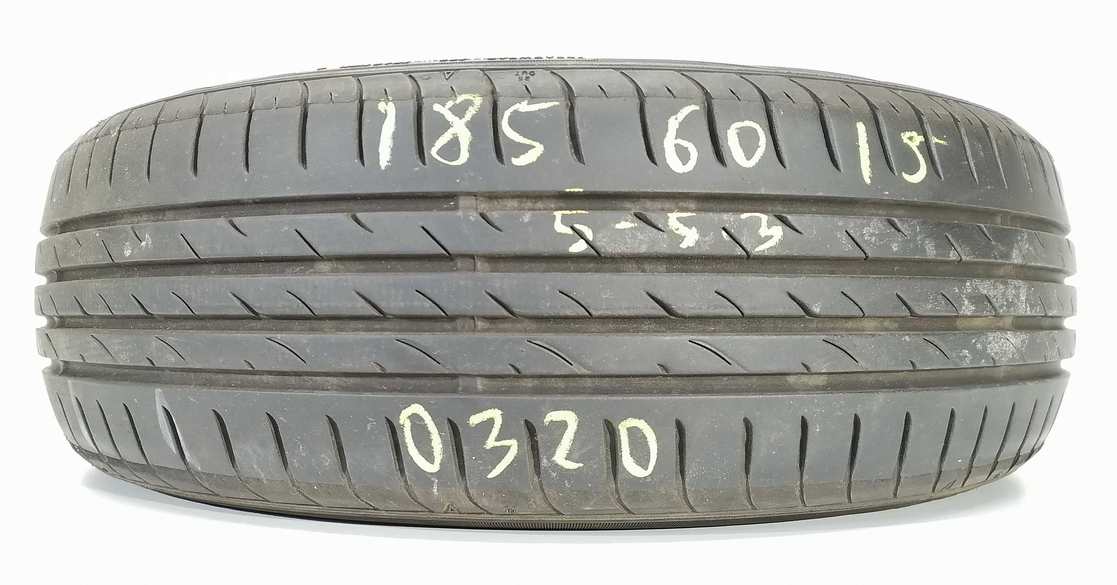 2x 185/60 R15 Nexen hd plus opony letnie 5,5 mm /20/ montaż