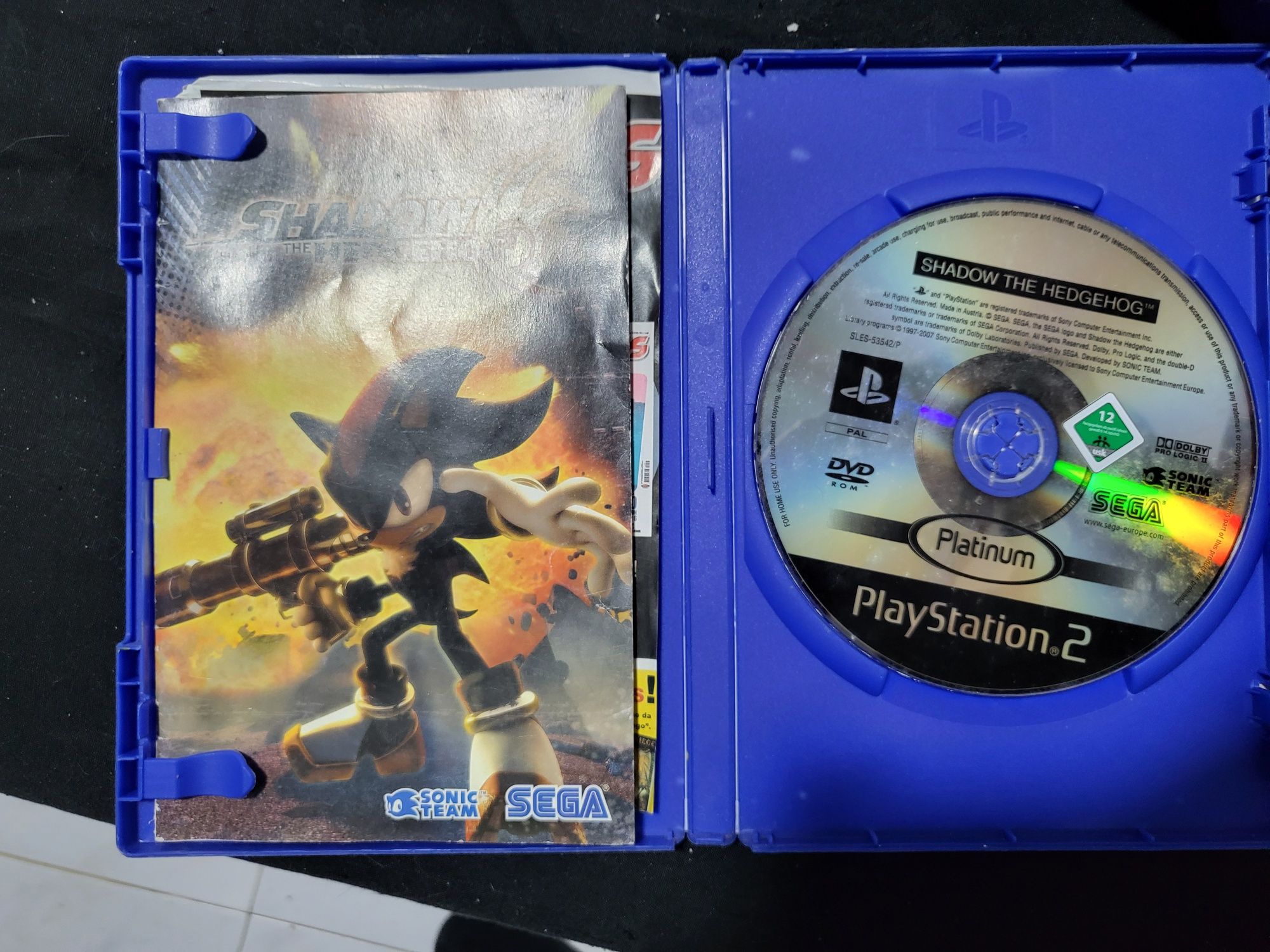 Shadow the hedgehog ps2