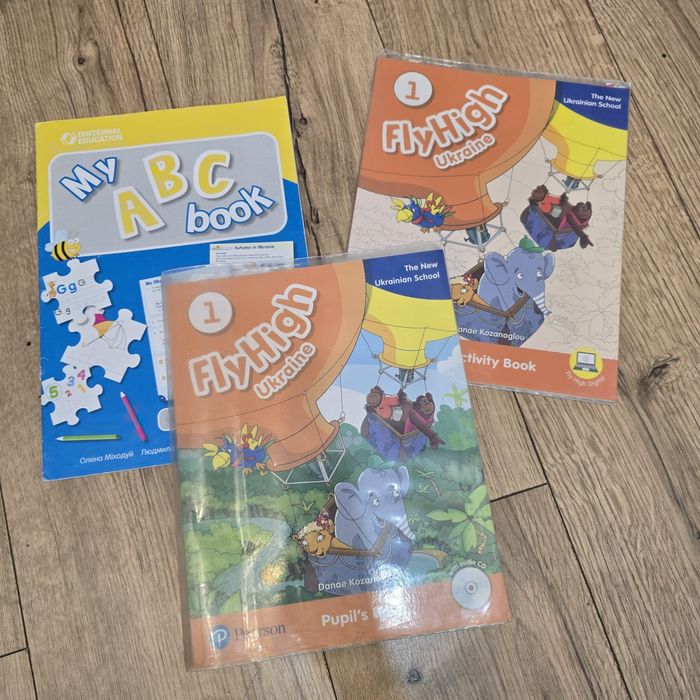 Fly high ukraine  1  набір книг з англійської