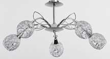 Alfa Marlena 17985.00 lampa sufitowa 5x40W E14 chrom
