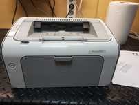 Drukarką HP Laserjet  P1102