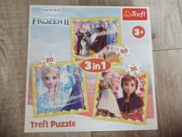 Puzzle Kraina Lodu 3 w 1