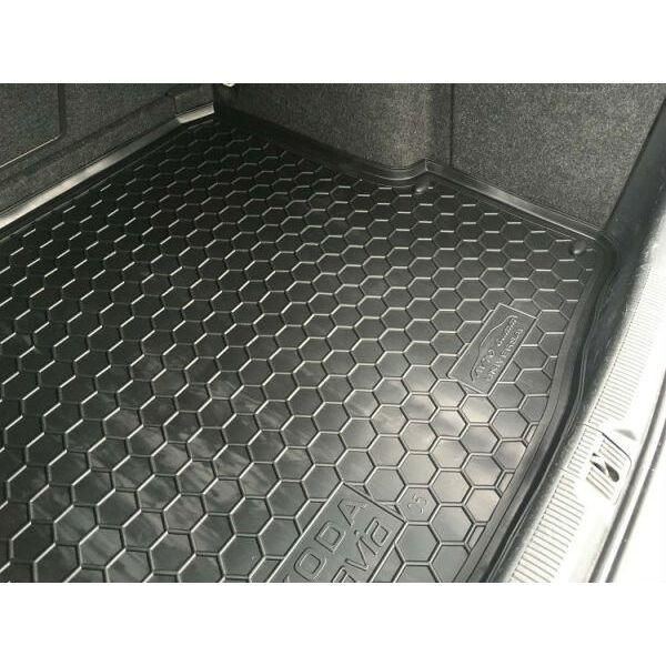 Автогум коврик в багажник Skoda Шкода Octavia/Fabia/Karoq/Kodiaq/Rapid