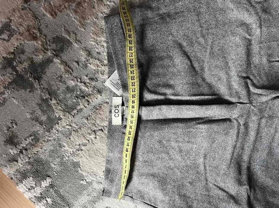 Штани, сірі брюки cos вовна, кашемір