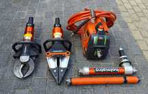 Zestaw hydrauliczny Holmatro Core Greenline (elektryczna pompa)
