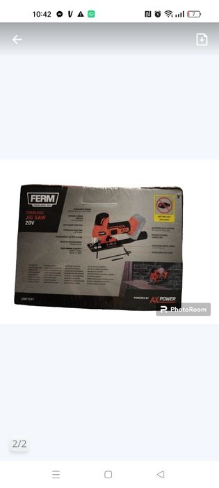 Wyrzynarka akumulatorowa Ferm Cordless Jig Saw 20V