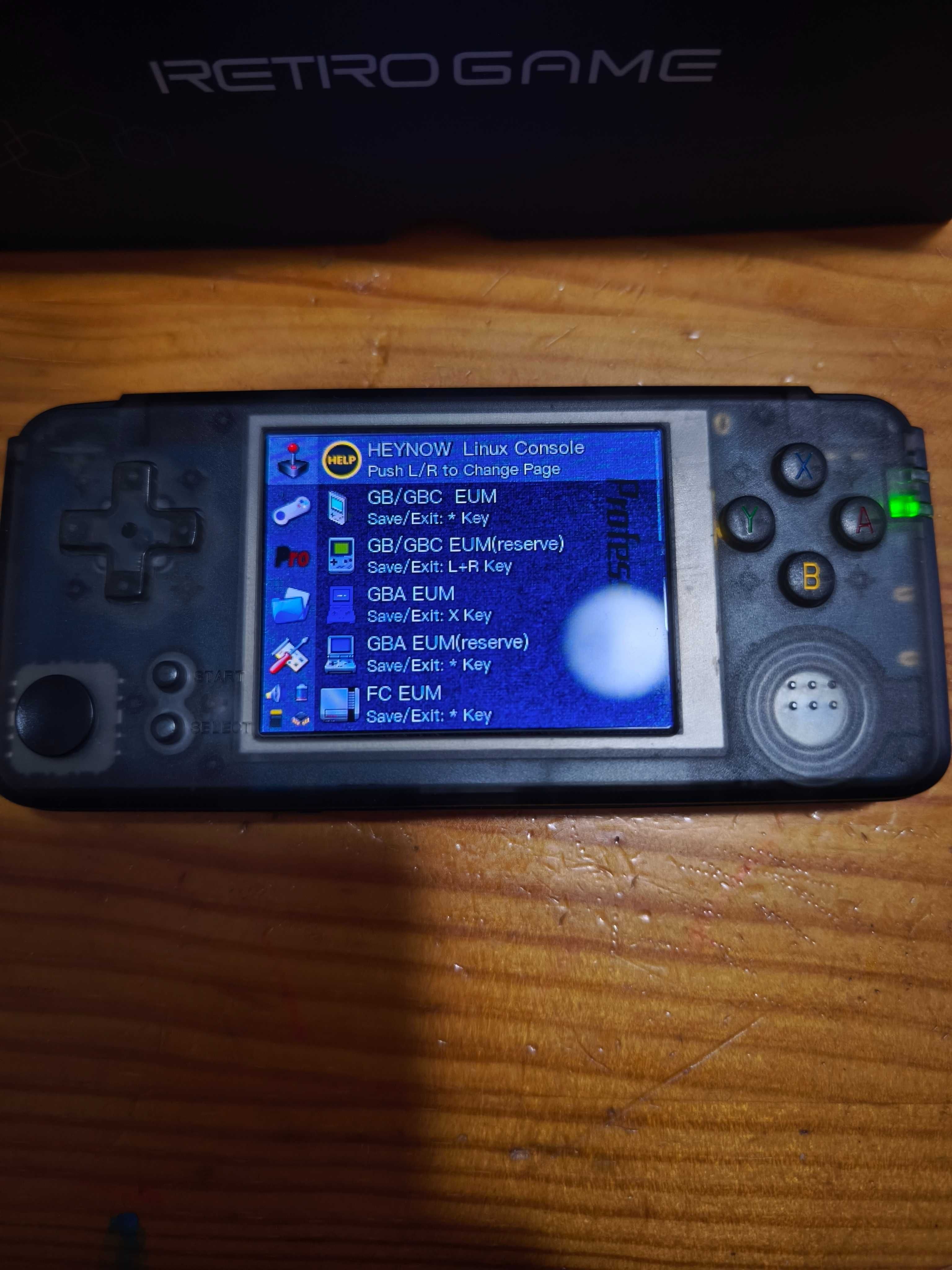 Consola Retrogame com cartão de 32gb com até 3000 jogos retro