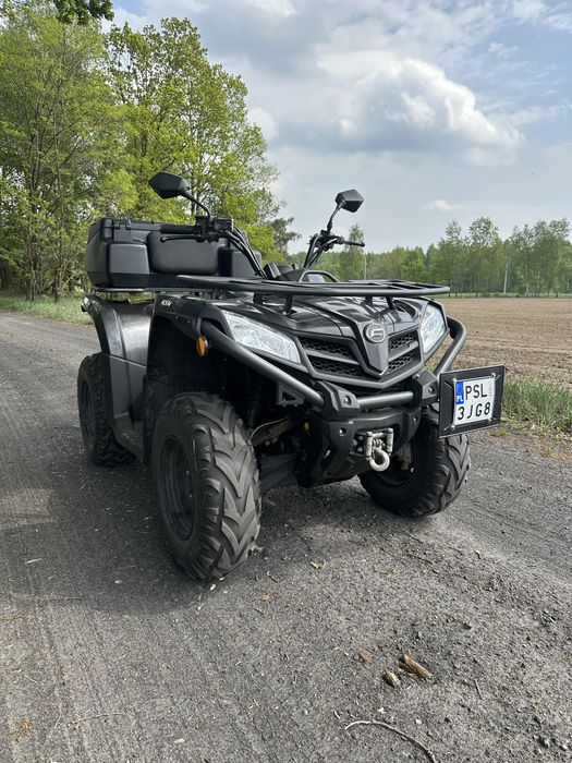 Quad CFmoto CForce 450S + pług sniezny