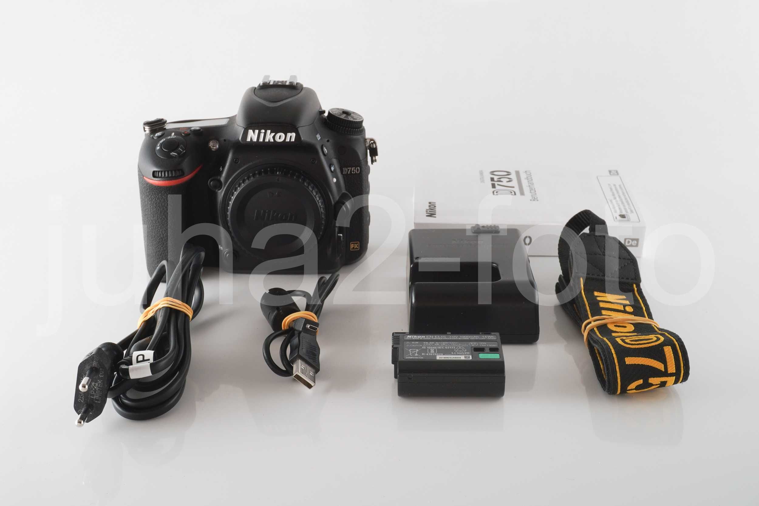 Nikon D750 body FX (pełna klatka), stan bdb. tylko 23k zdjęć