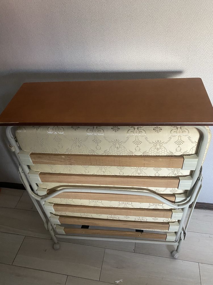 Cama Dobrável C/Colchão Cama-Extra Cama De Solteiro 80x180 Apollo