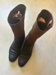 Botas em pele vitela 41
