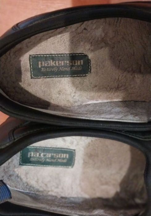 Продам мужские кожаные зимние туфли