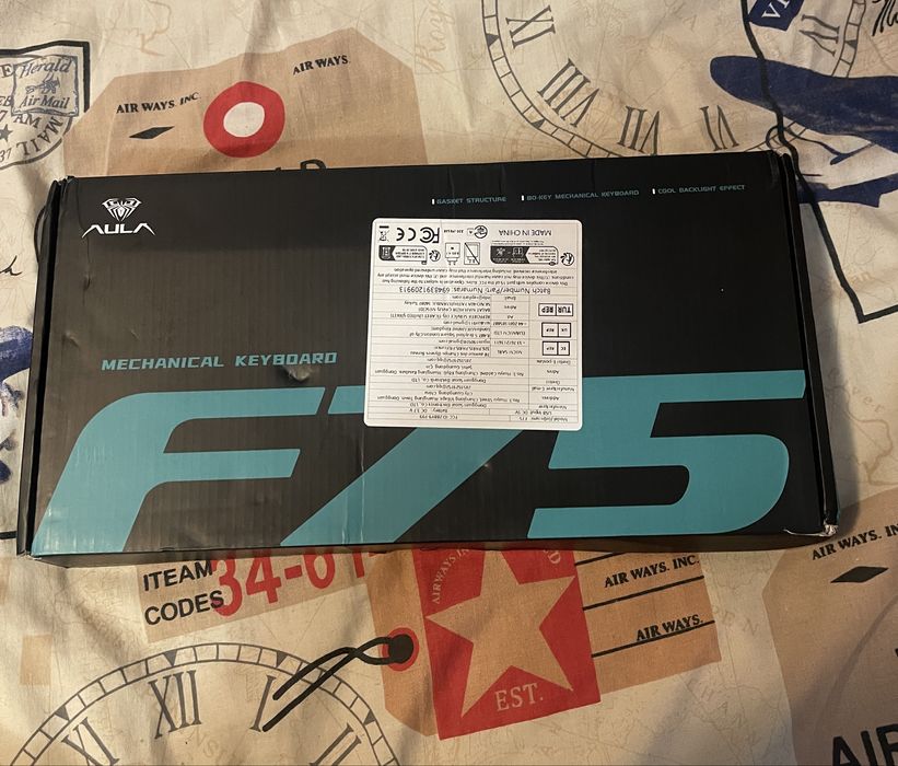 Klawiatura gamingowa AULA F75 czarna