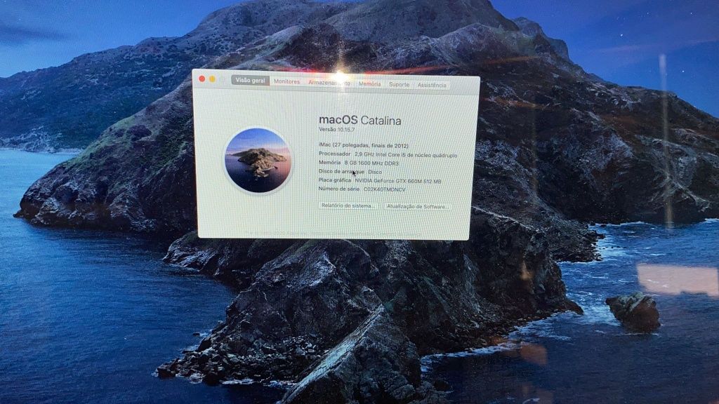 iMac 27" Apple 2012