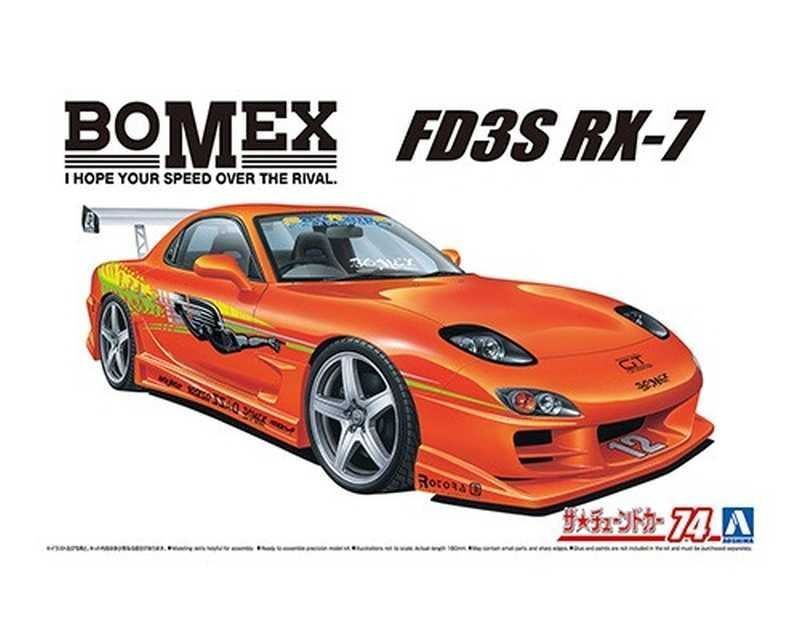 Aoshima 06399 BOMEX FD3S RX-7 '99 (MAZDA) 1/24 model do sklejania