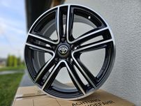 TOYOTA C-HR II 18 " Nowe 5x114,3 RAV4 V Corolla Cross CHR Felgi Czarne