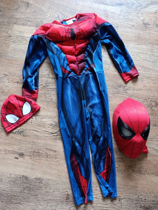 Strój Spiderman z maską Spidermana