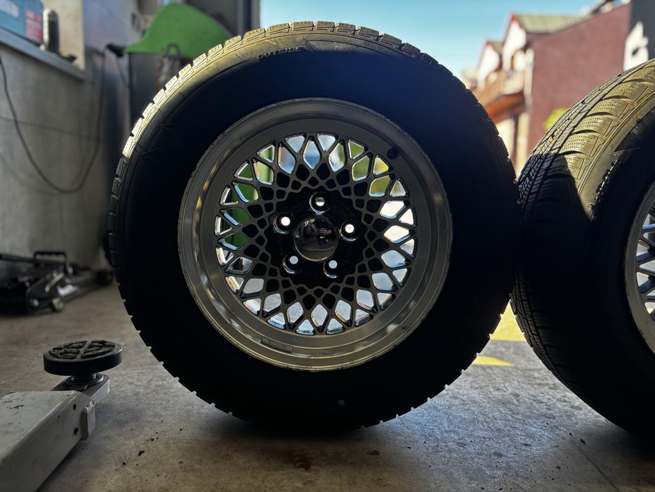 Koła zimowe 5x112 MELBER Mercedes Audi 225/60r15 hankook