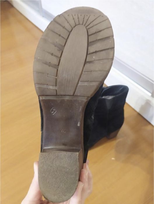 Черевики жіночі замшеві