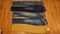 Zestaw spodnie jeansy Tommy Hilfiger Armani Diesel W29 W30 skinny