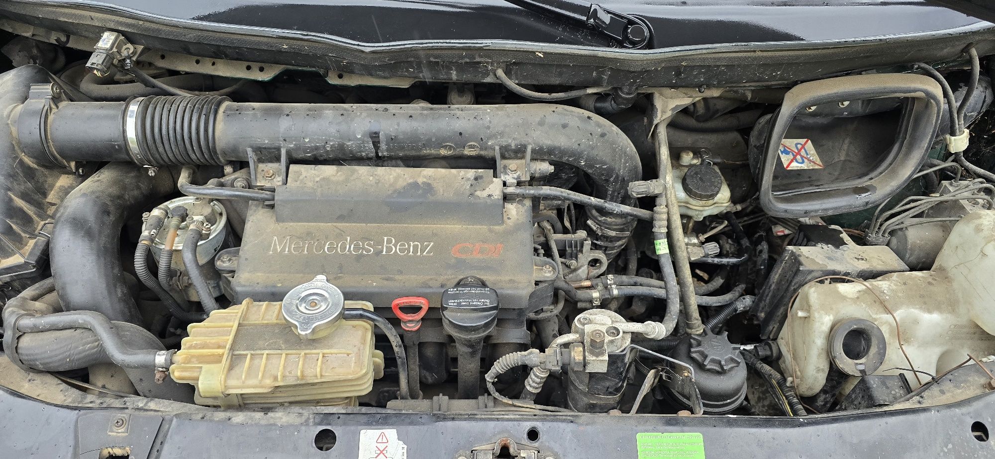 mercedes vito 2.2cdi 2002r klima blaszak sprawny