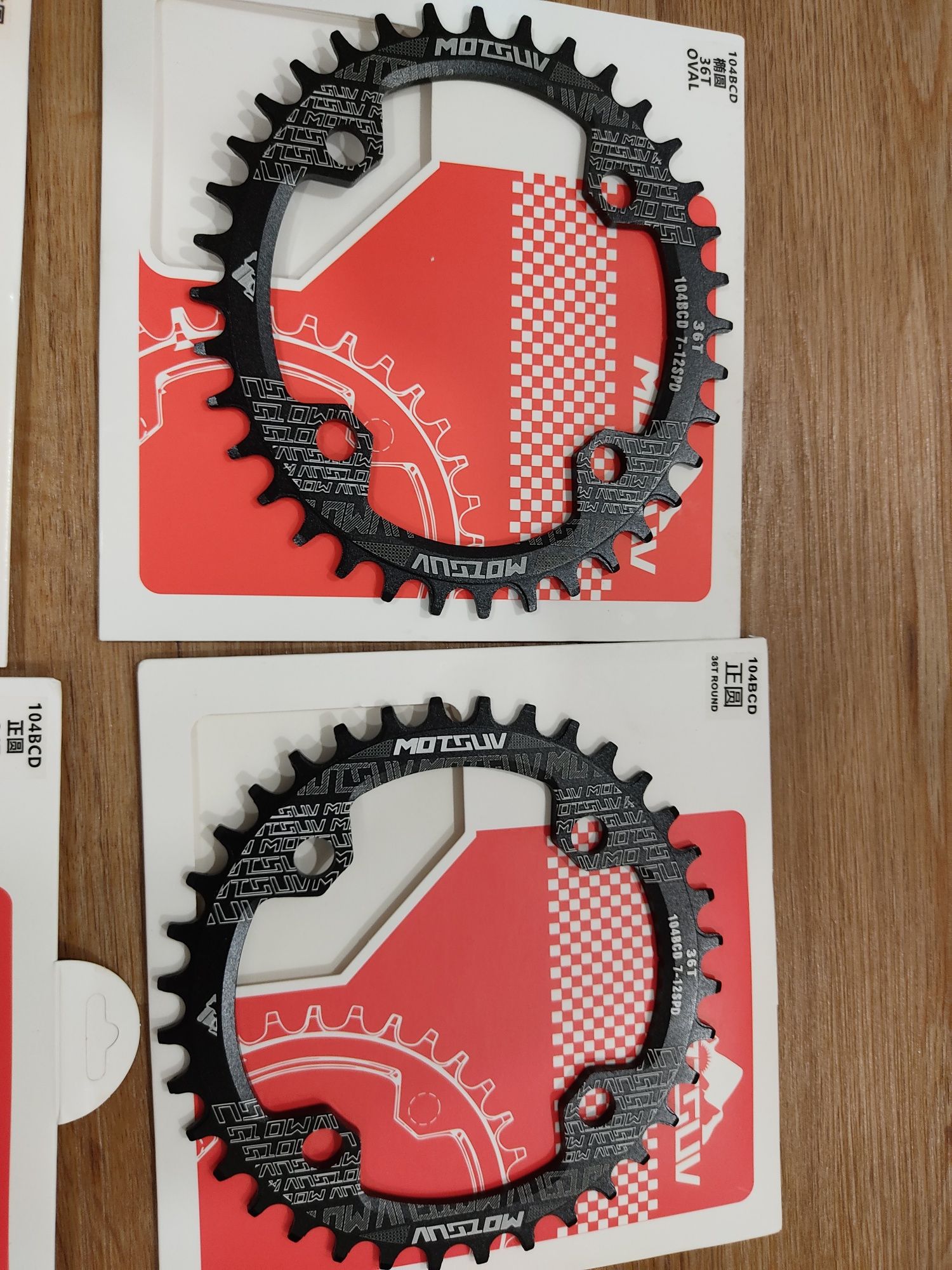 Prato pedaleiro BTT 104 bcd. 30-36T