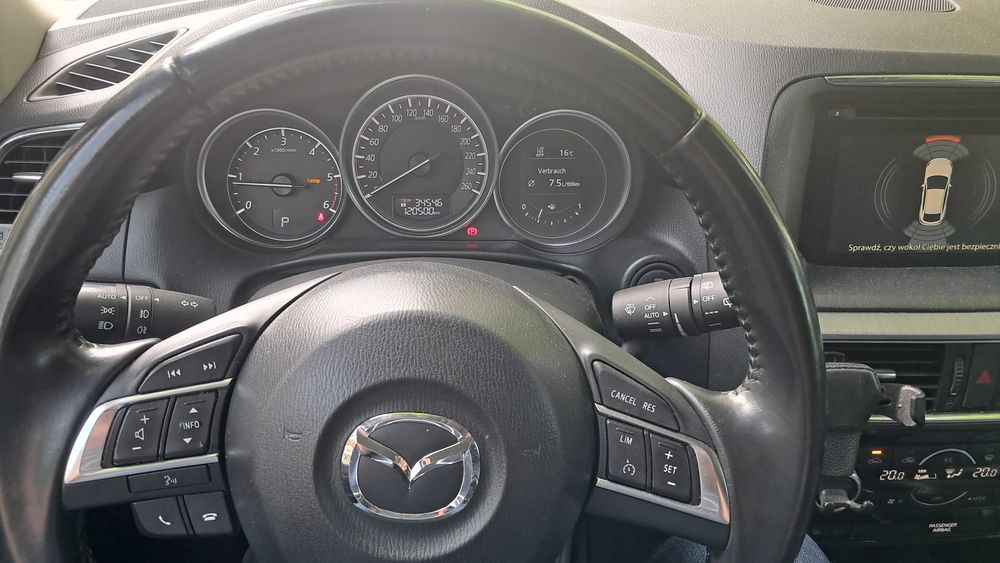 Mazda CX-5 2.2 AWD Sports-Line bogata wersja, niski przebieg, zadbana