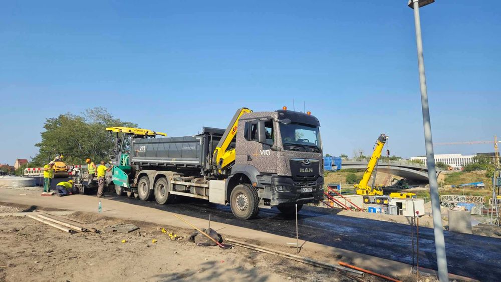 Asfalt Remont Nawierzchni Asfaltowej Układanie Masy Frezowanie