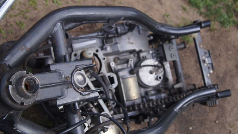 Kawasaki ER5 rama silnik gaźnik kierunkowskazy lagi kiera kierunki itp