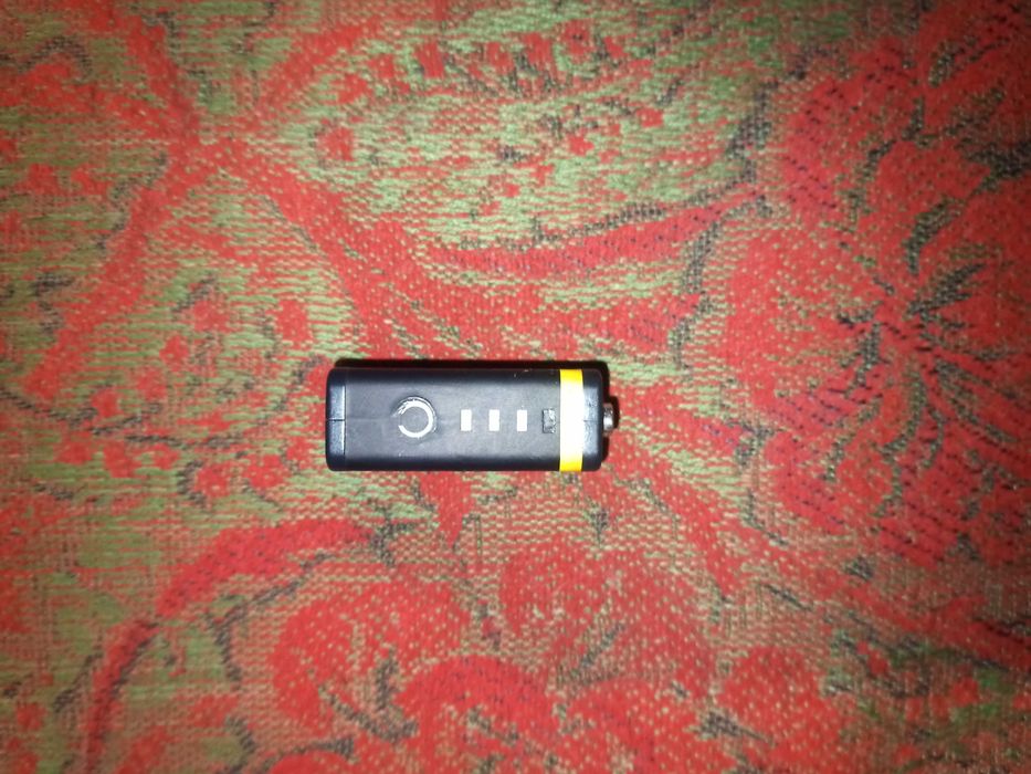 Powerbank, аккумуляторная батарейка, крона.