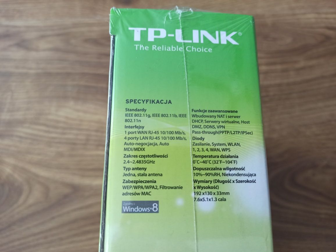 TP-link bezprzewodowy router, standard N, 150Mb/s